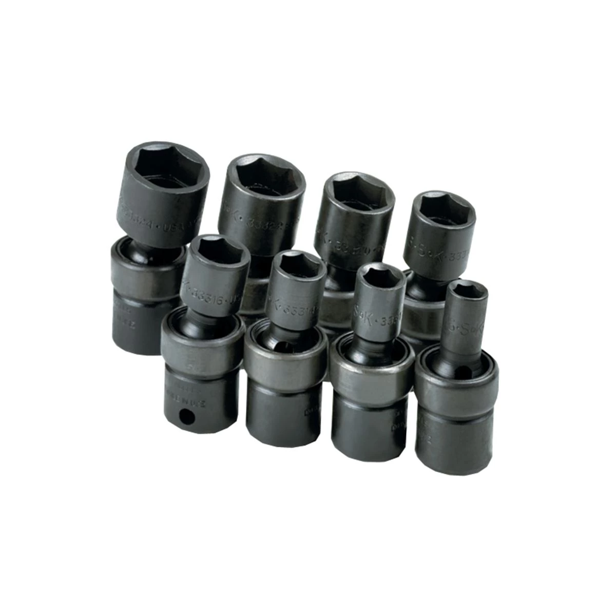 (image for) 3/8 In Dr 6 Pt Swivel Universal Flex SAE Fractional Impact Socke
