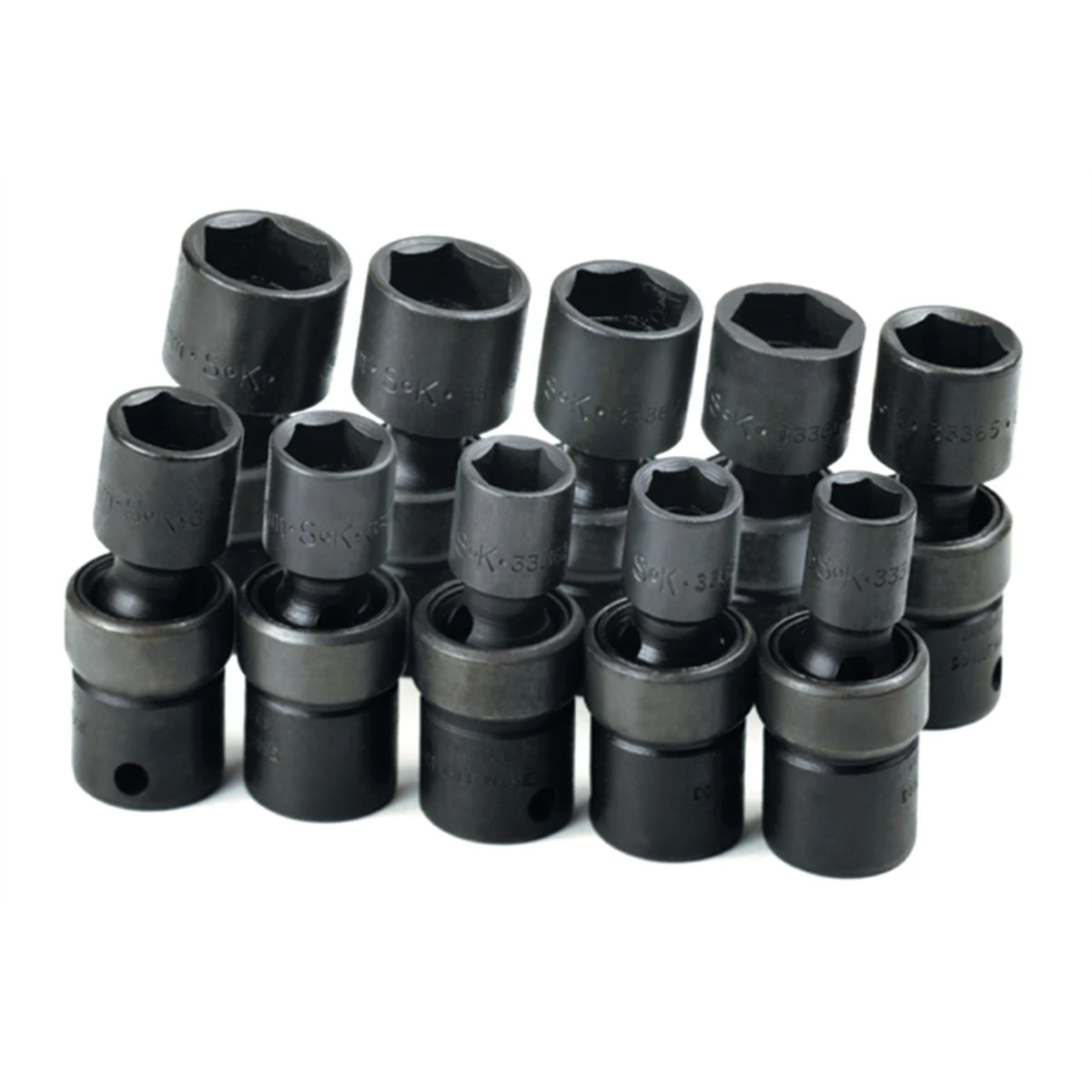 (image for) 3/8 In Drive 6 Point Swivel Universal Flex Metric Impact Socket