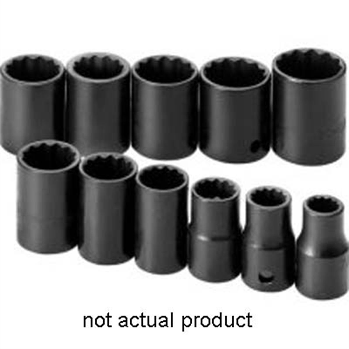 N/N 1/2 In Drive 12 Pt Std Fractional Impact Socket - 15/16 In