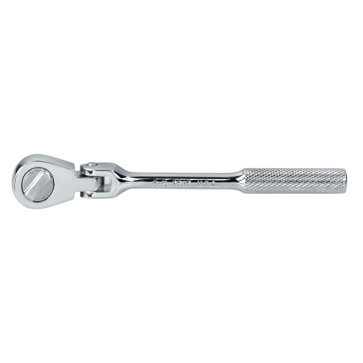 3/8 In Drive Professional Slim Flex Head Ratchet - 6.3 In