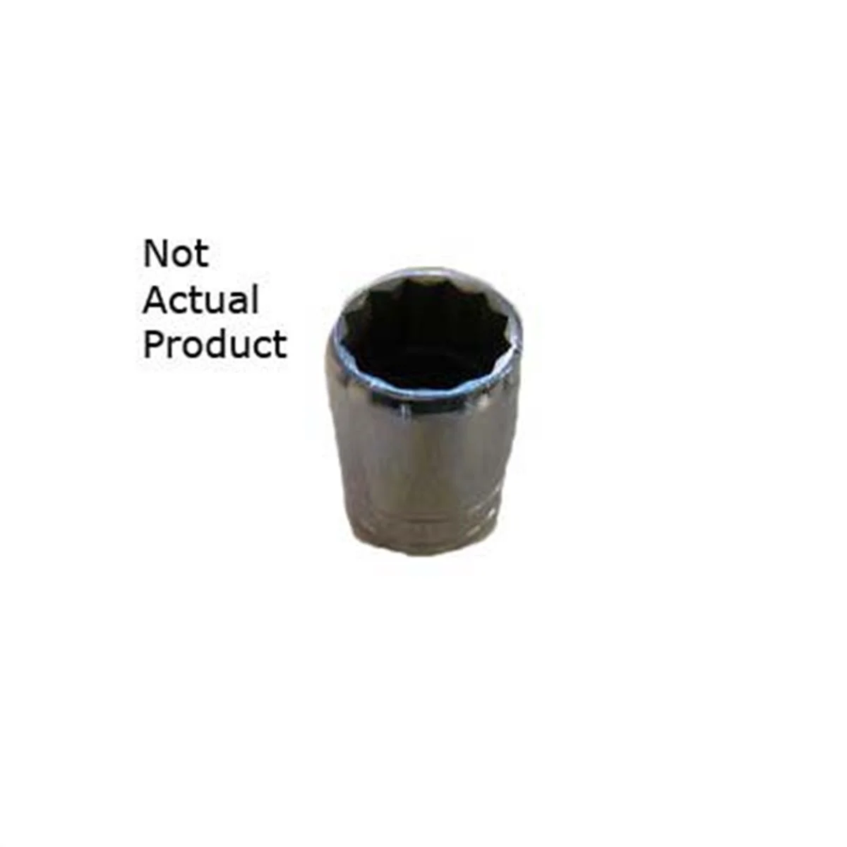 (image for) 1/2 In Drive 12-Pt Fractional Socket - 19/32 In