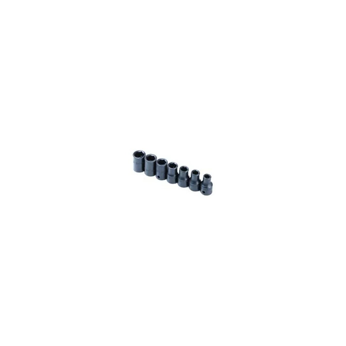 (image for) Impact Socket Set - 1/2 Dr Std SAE 6 Pt - 7-Pc