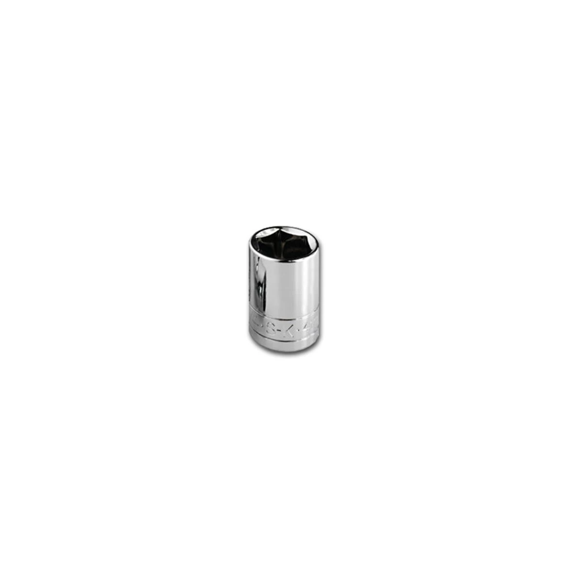 (image for) 1/4 In Drive 6 Pt Standard Fractional Socket - 7/16 In