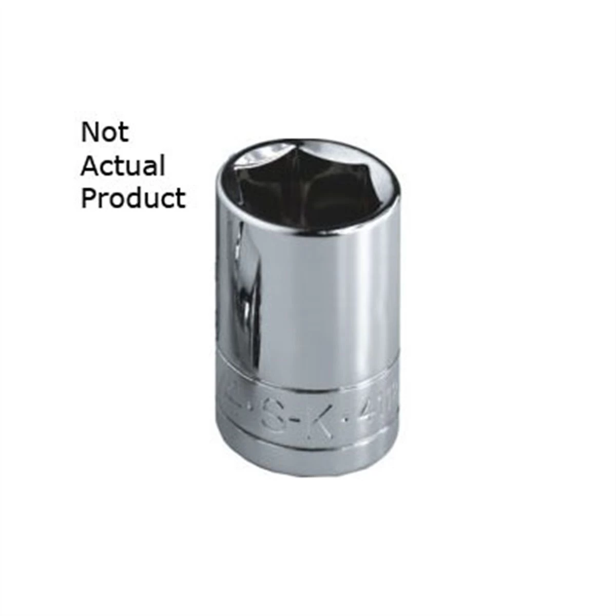 (image for) 1/4 In Dr 6 Pt Standard Fractional SAE Socket 5/8 Inch