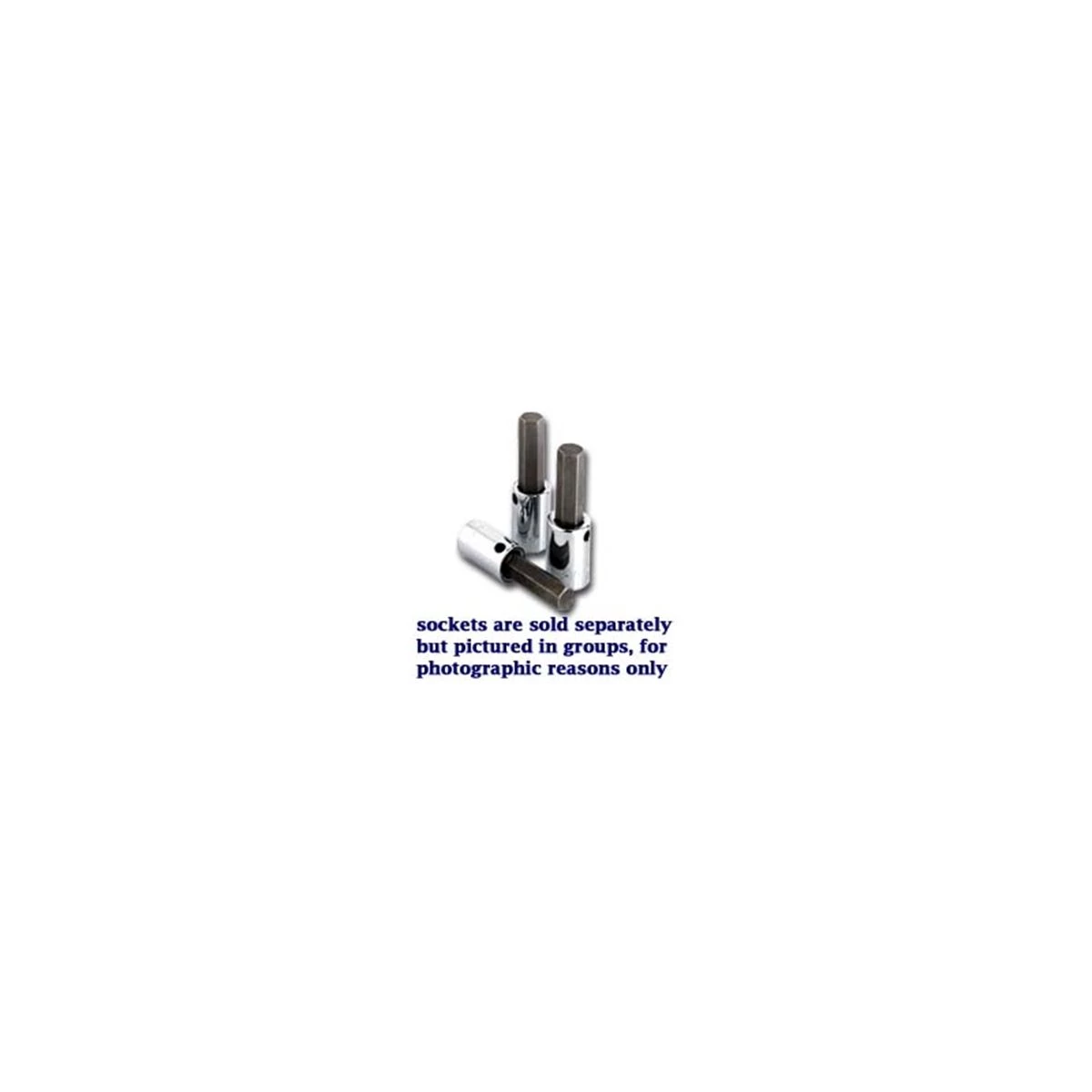 (image for) 1/2 In Drive Fractional Hex Bit Socket - 9/16 In