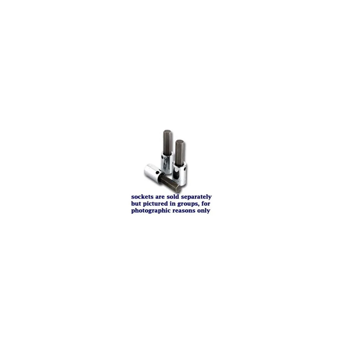 (image for) 1/2 In Drive Fractional Hex Bit Socket - 5/8 In