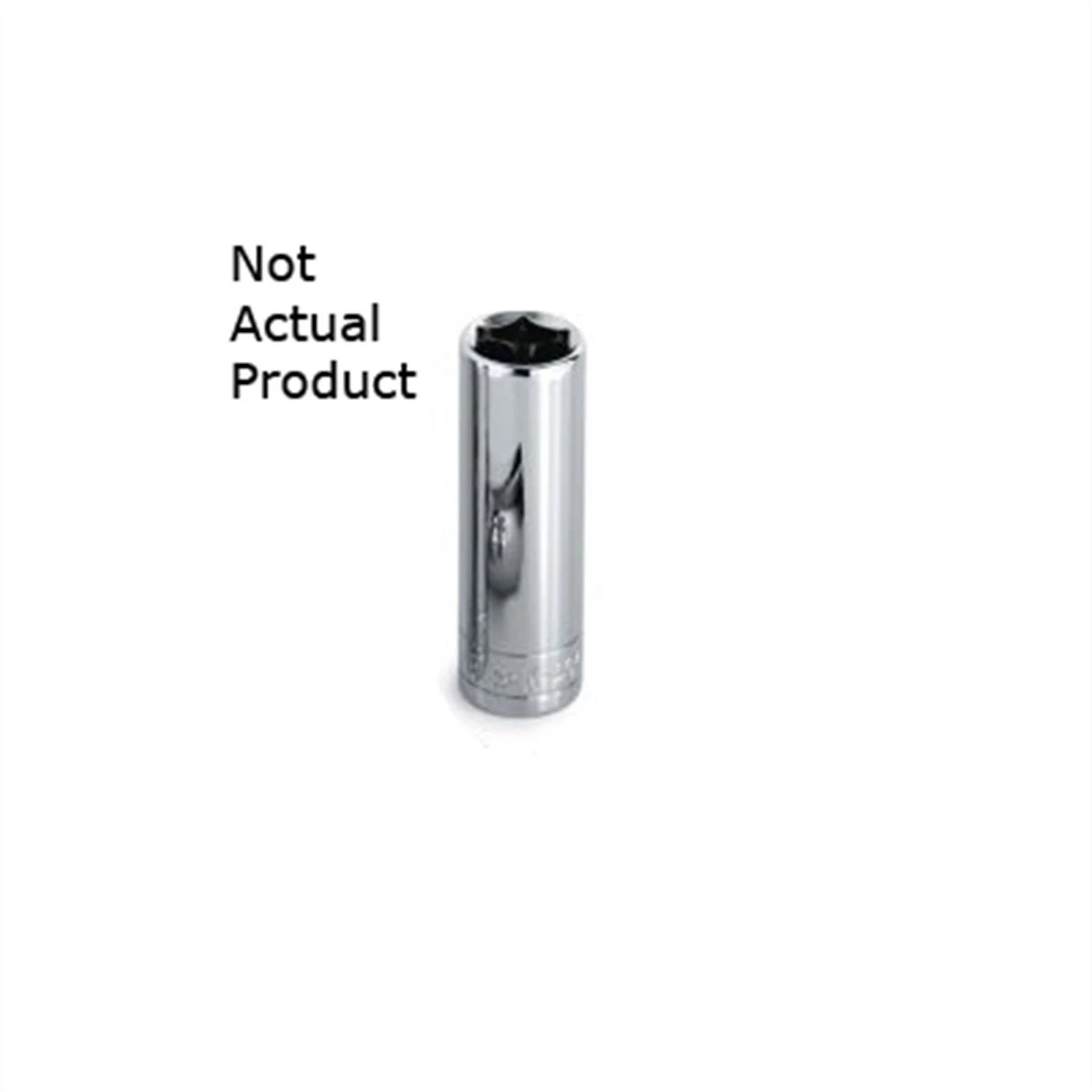 (image for) 1/4 In Drive 6-Pt Deep Metric Socket - 4.5mm