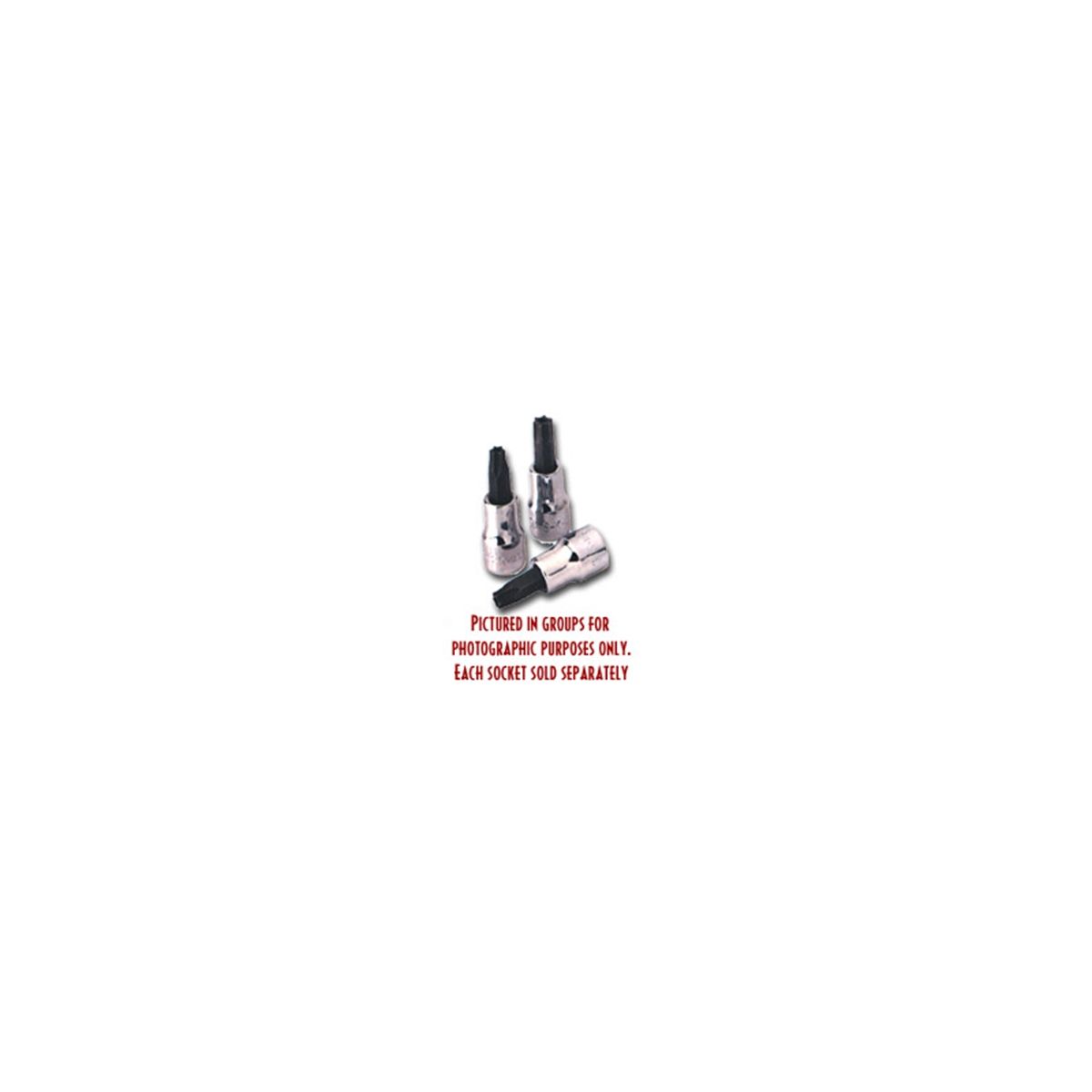 1/4 In Dr Tamperproof Torx Bit Socket - T25