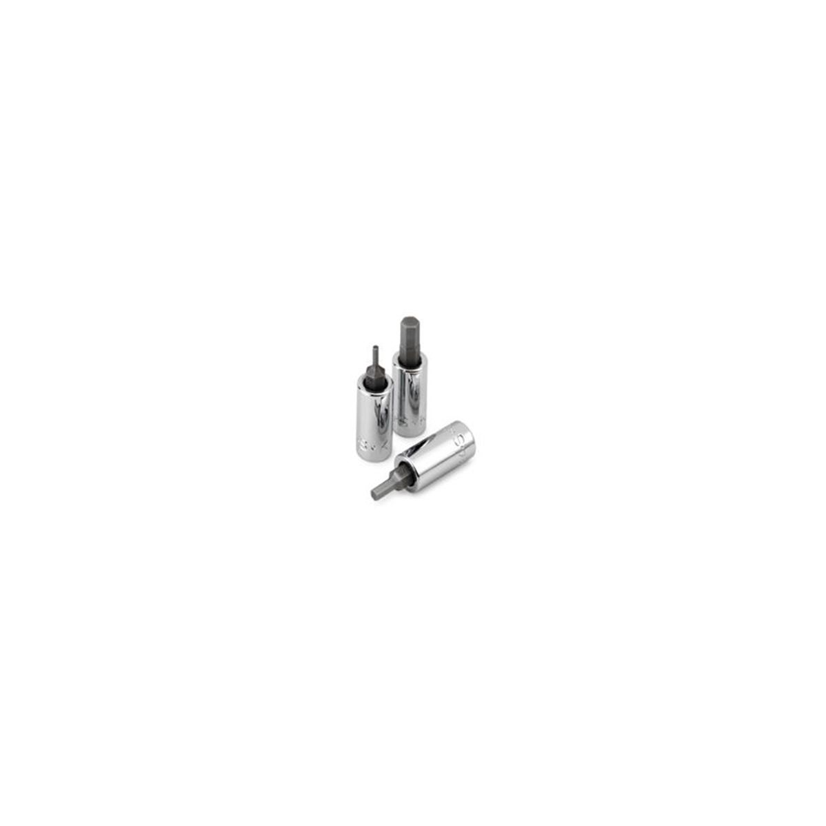 1/4 In Drive Metric Hex Bit Socket - 3mm