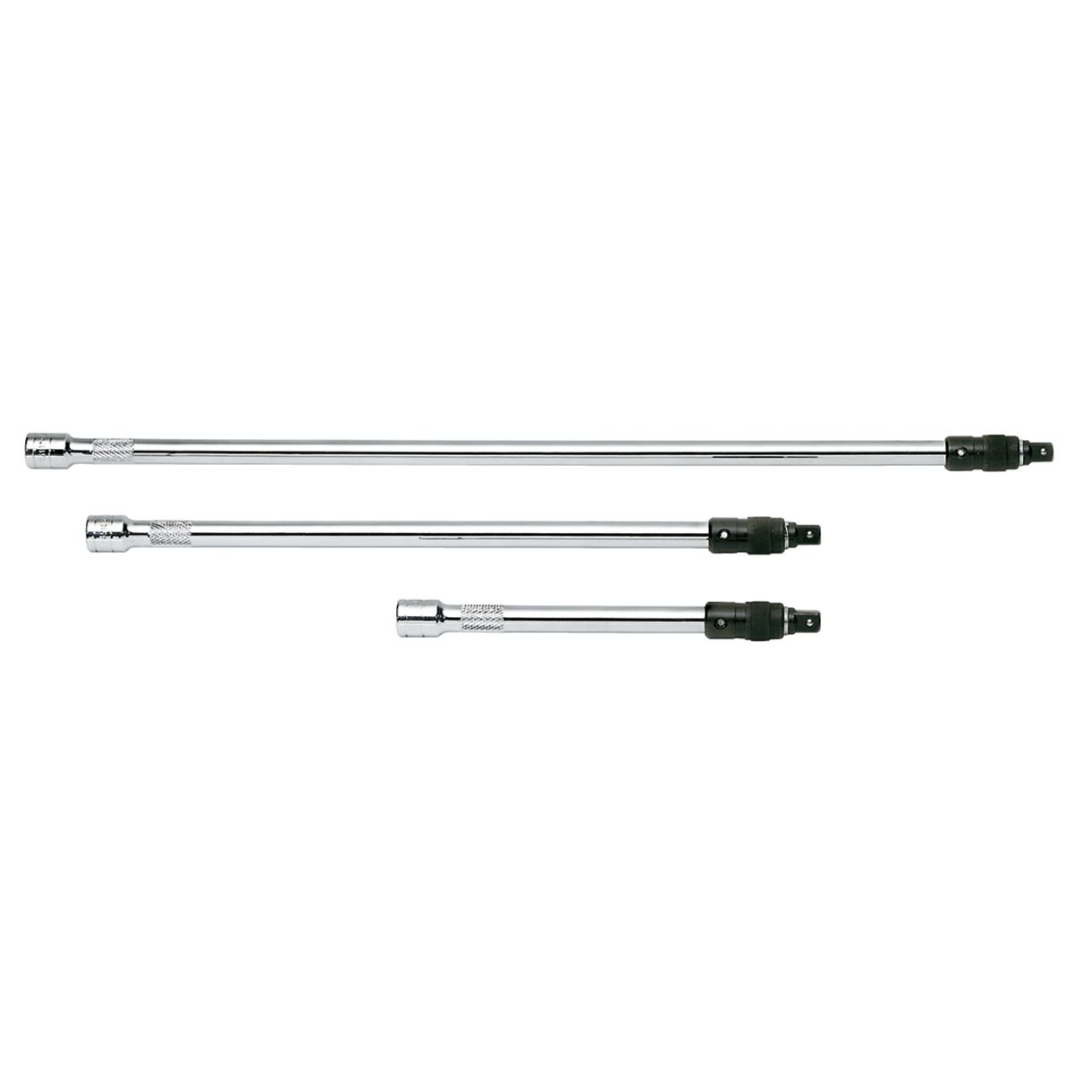 3/8 In Drive Locking Extension Set - 3 Piece