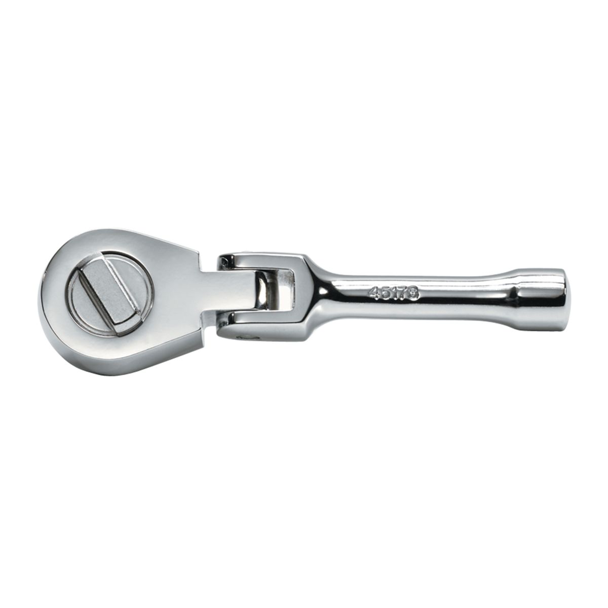 3/8 In Drive Professional Stubby Flex Head Ratchet - 5 In