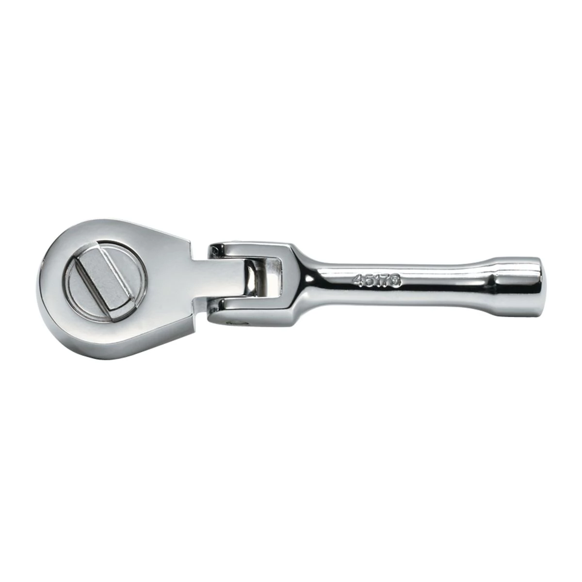(image for) 3/8 In Drive Professional Stubby Flex Head Ratchet - 5 In