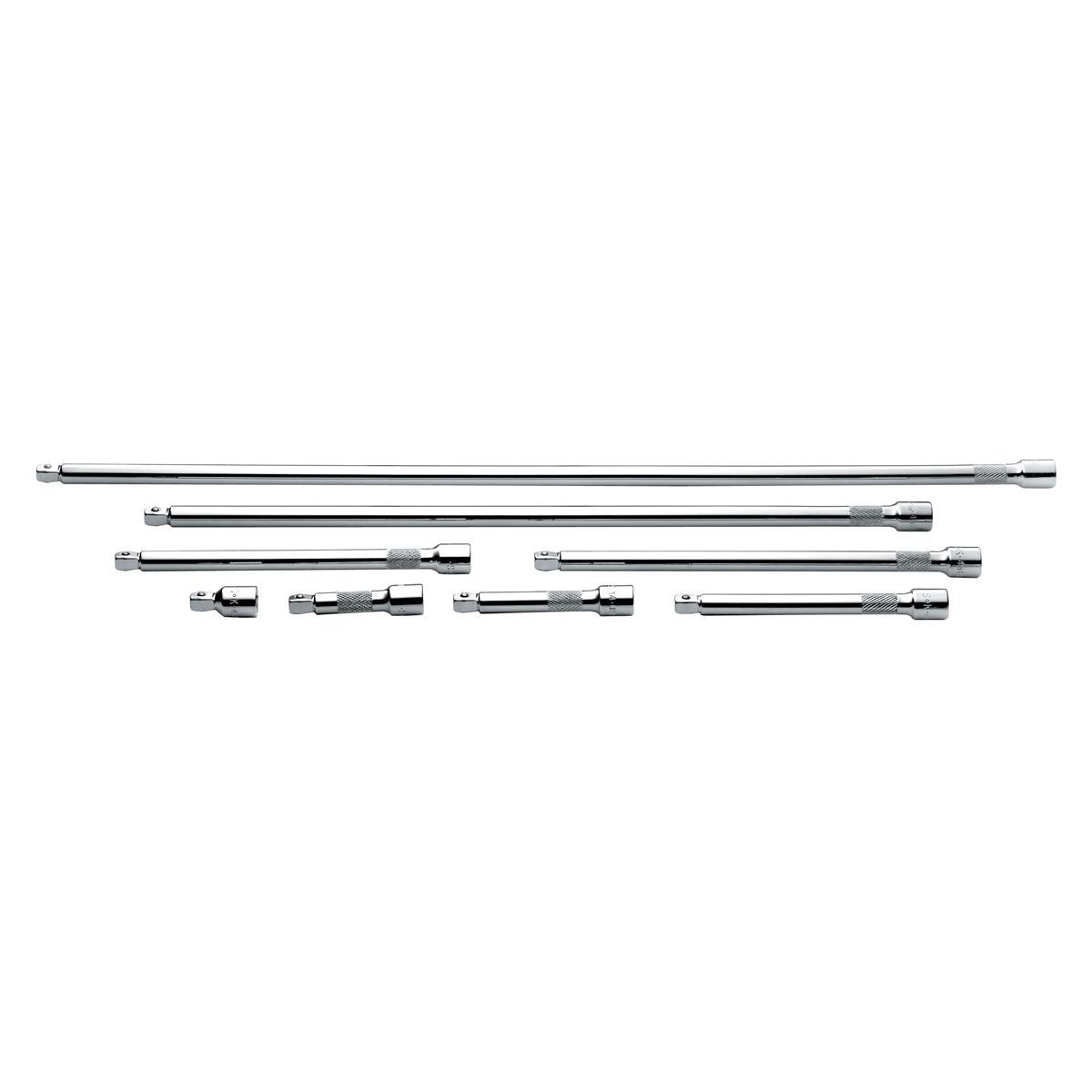 3/8 In Dr Chrome Wobble Extension Set - 8-Pc