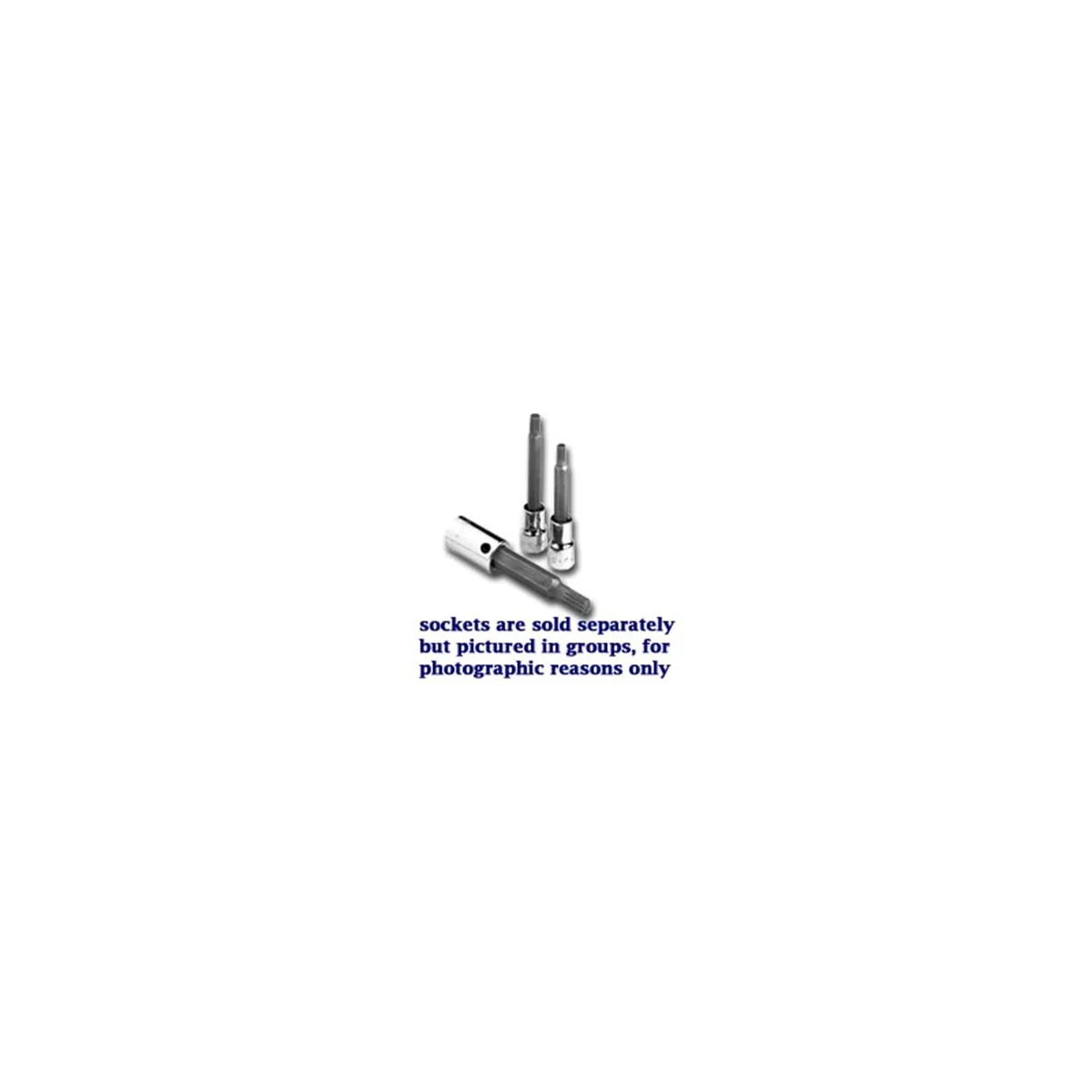 (image for) 3/8 In Drive Metric Triple Square Bit Socket - 6mm