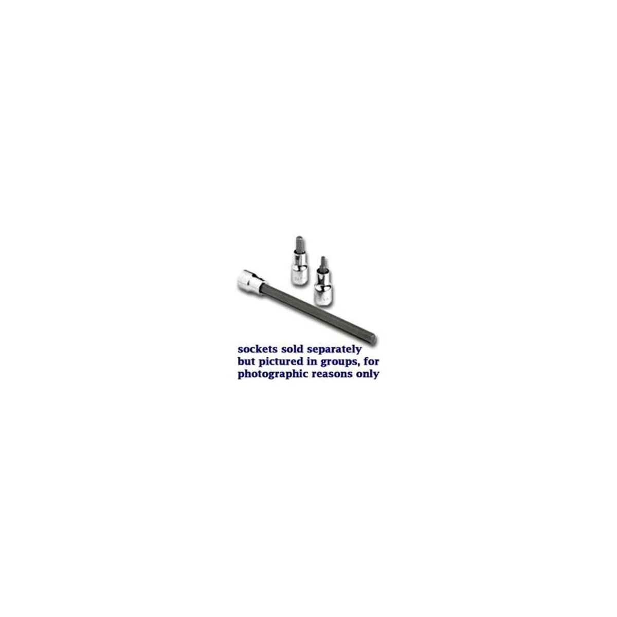 (image for) 3/8 In Drive Fractional Long Hex Bit Socket - 5/16 In