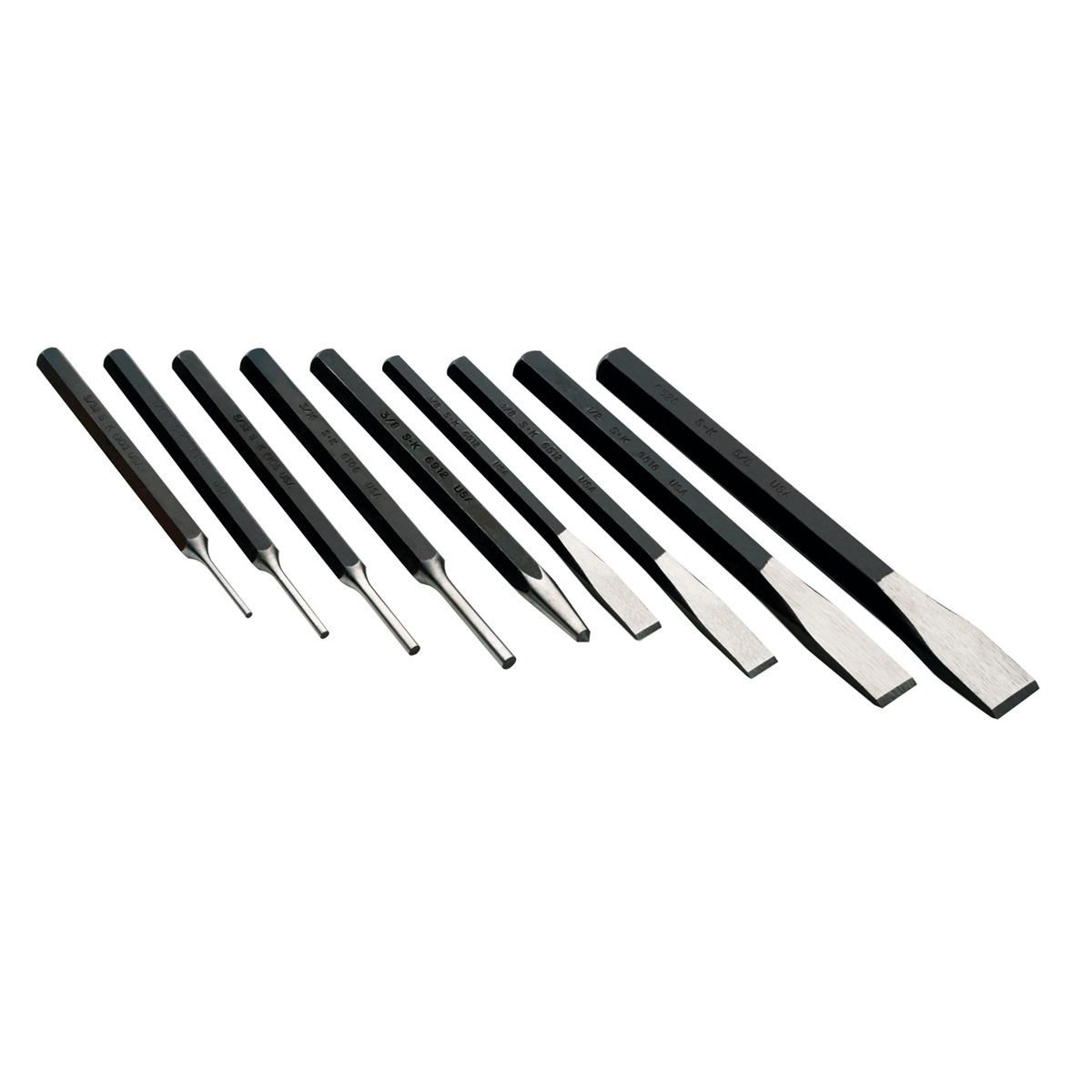 Punch and Chisel Set - 9 Pc