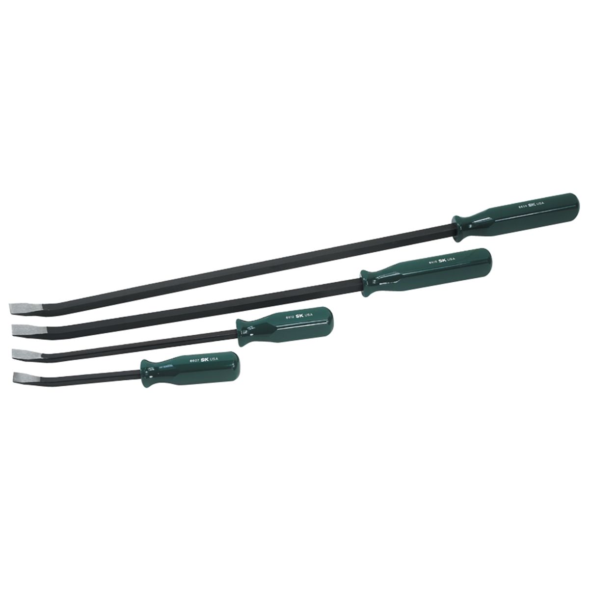 z-nla Bent Tip Pry Bar Set - 4-Pc