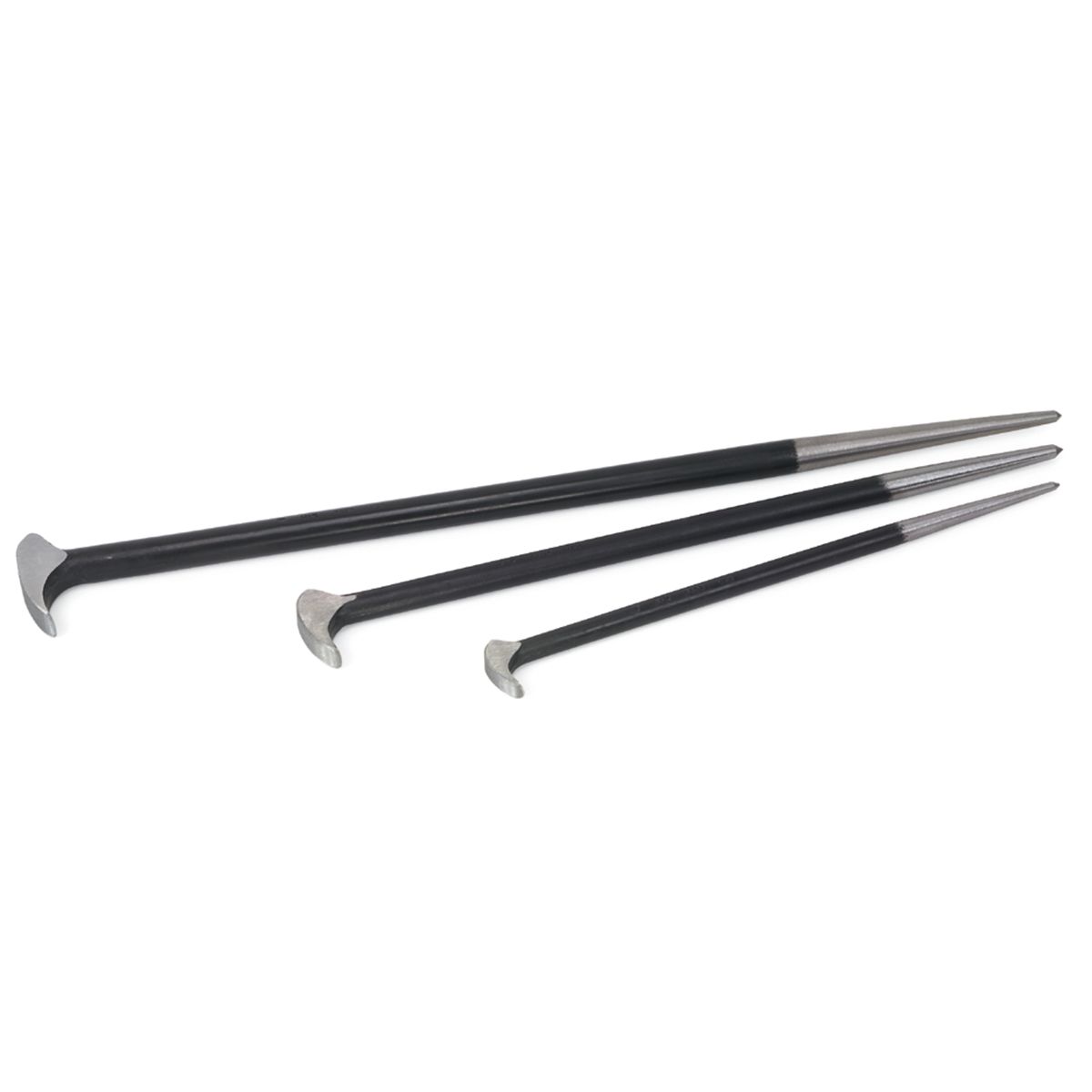 Rolling Head Pry Bar Set - 3 Piece