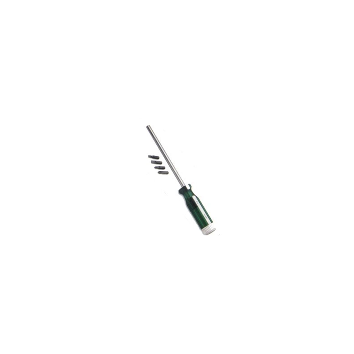 Magnetic Screwdriver Set w/ Bit Holder - 7 In - 5 Piece