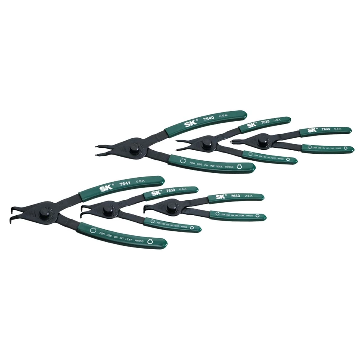(image for) Convertible Retaining Ring Pliers Set - 6 Piece