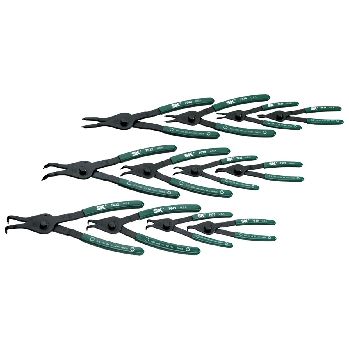 Convertible Retaining Ring Pliers Set - 12 Piece