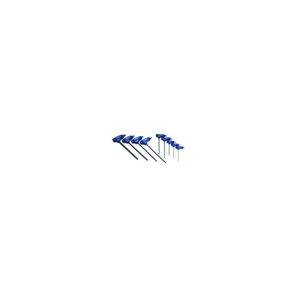 Fractional T-Handle Hex Key Set - 9 Piece
