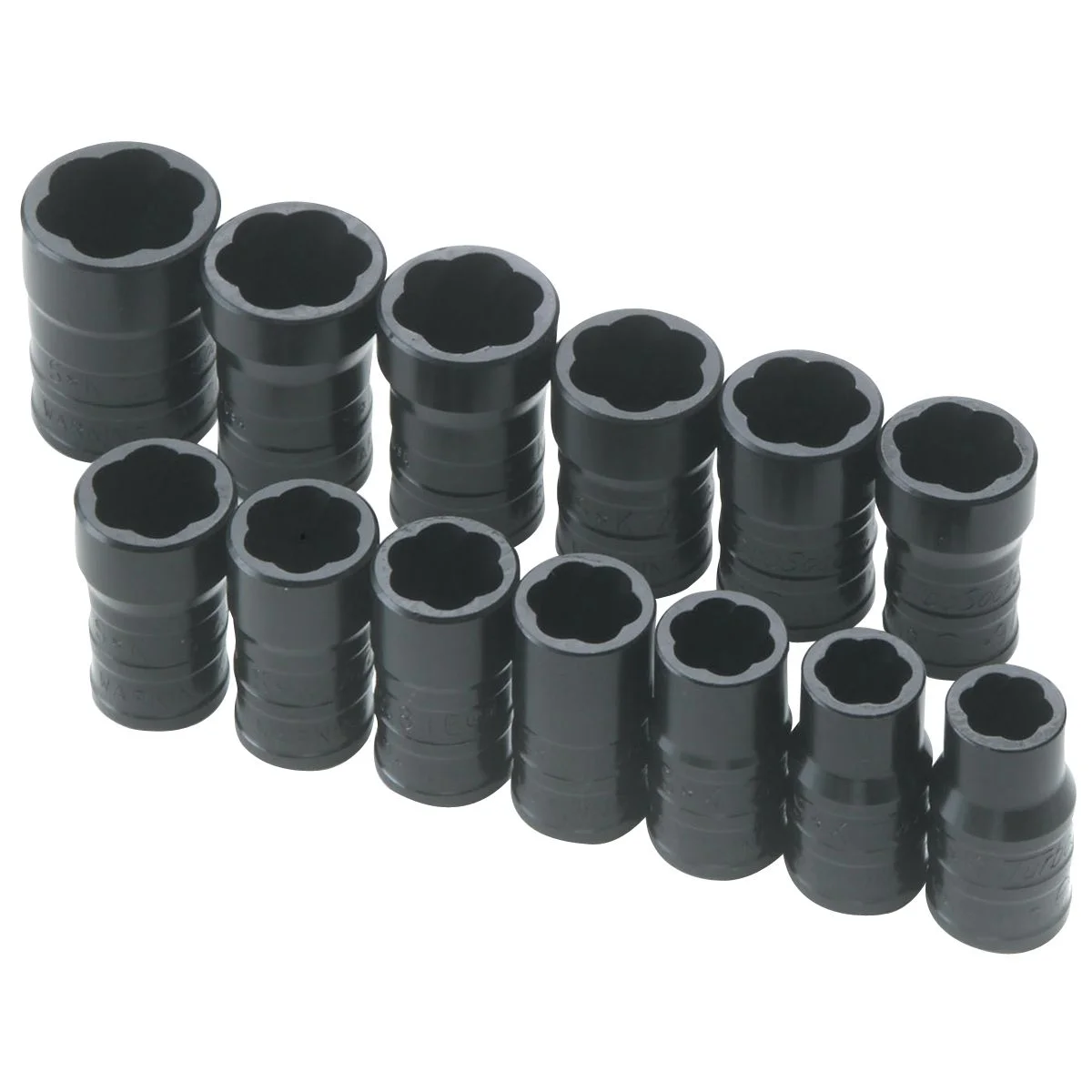 (image for) 3/8 In Dr Fractional / Metric TurboSocketr Set - 13-Pc