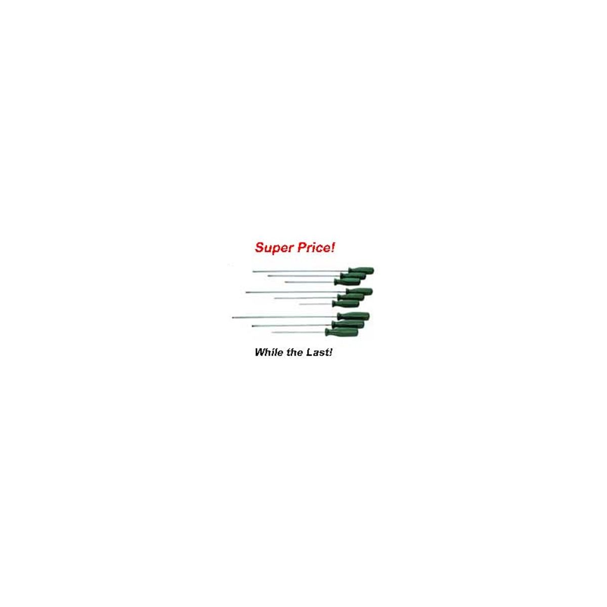 Suregrip(R) Long Screwdriver Set - 9-Pc