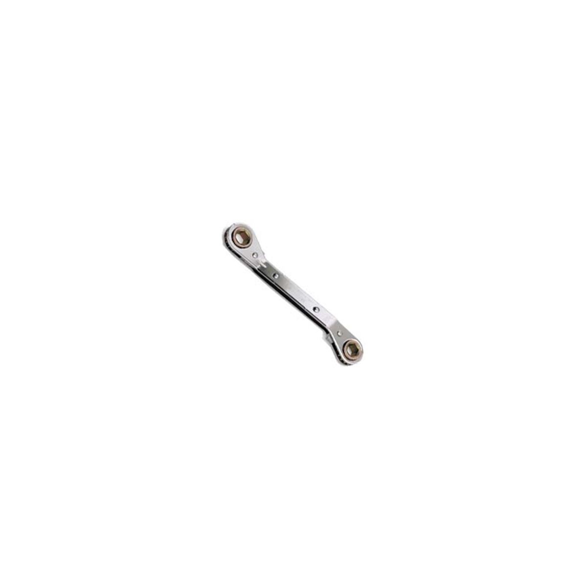 c. Fractional Offset Ratcheting Box End Wrench - 3/8 In x 7