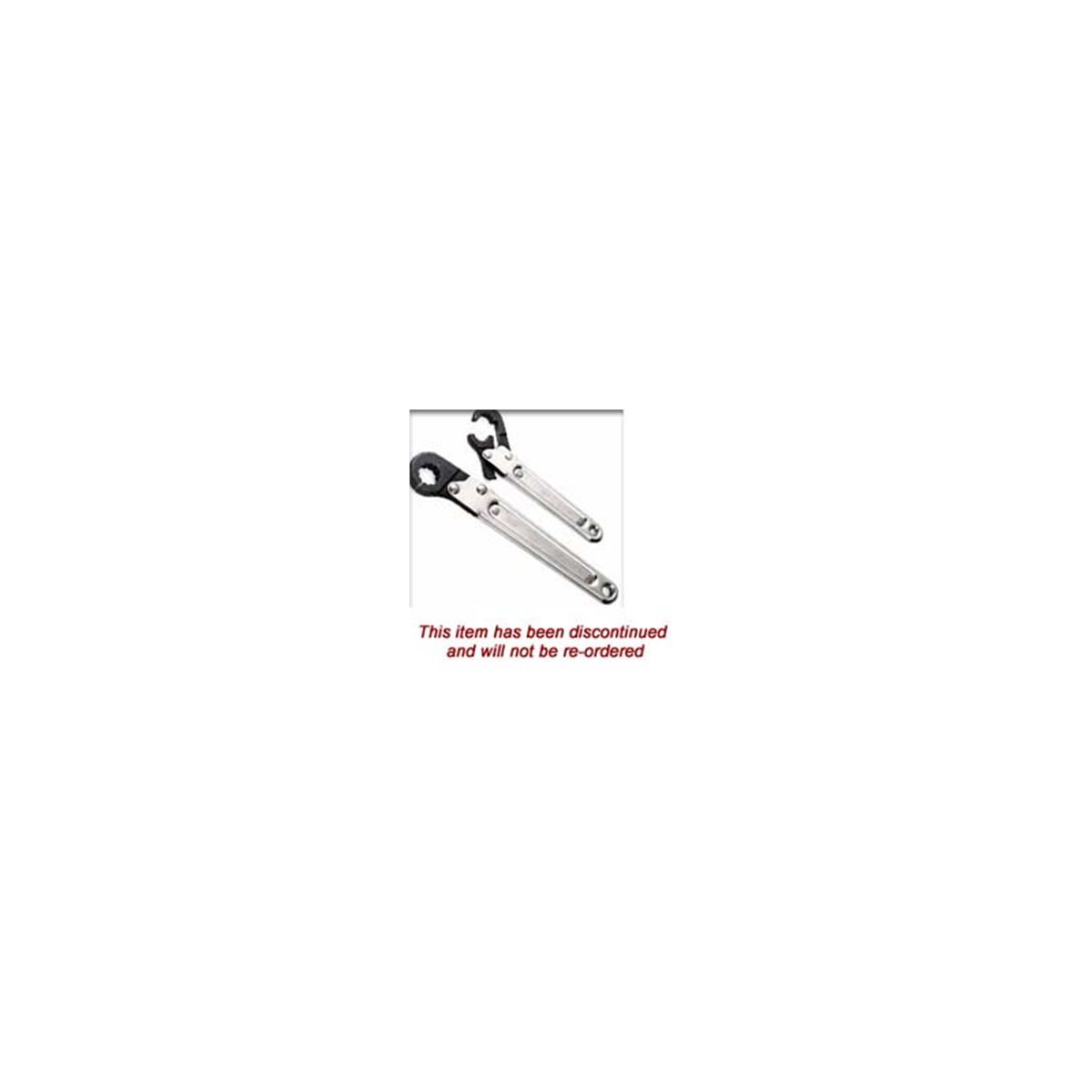 Fractional Ratcheting Split Box End Wrench - 1/2 In
