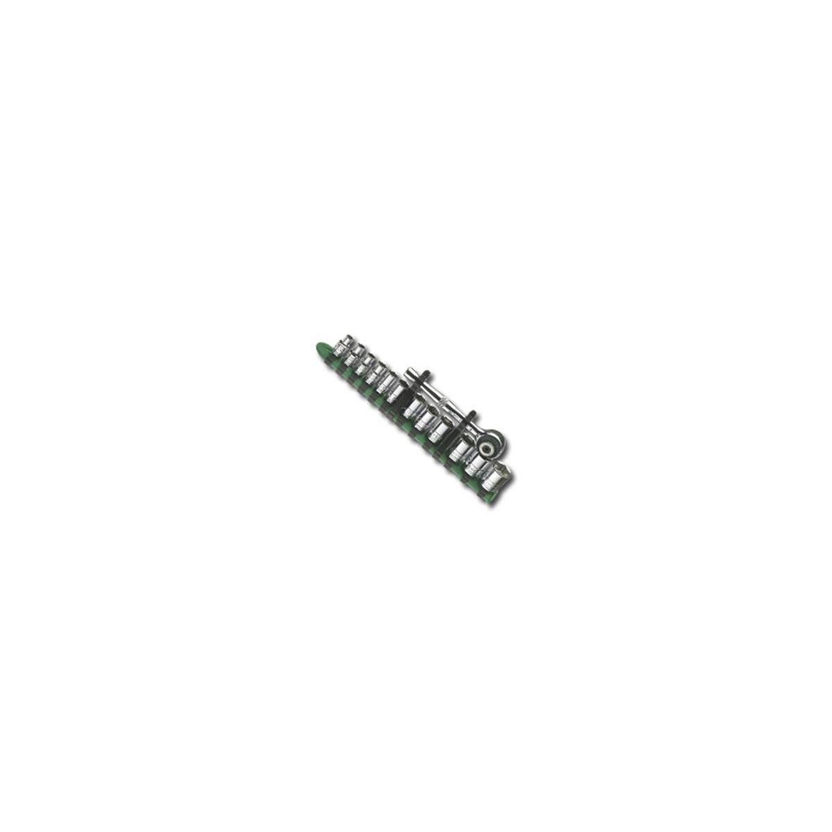 c. 1/4 In Dr Metric Palm Control Socket Set - 13-Pc