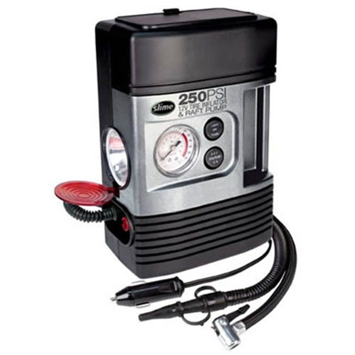 Dual Raft Inflator/Tire Inflat