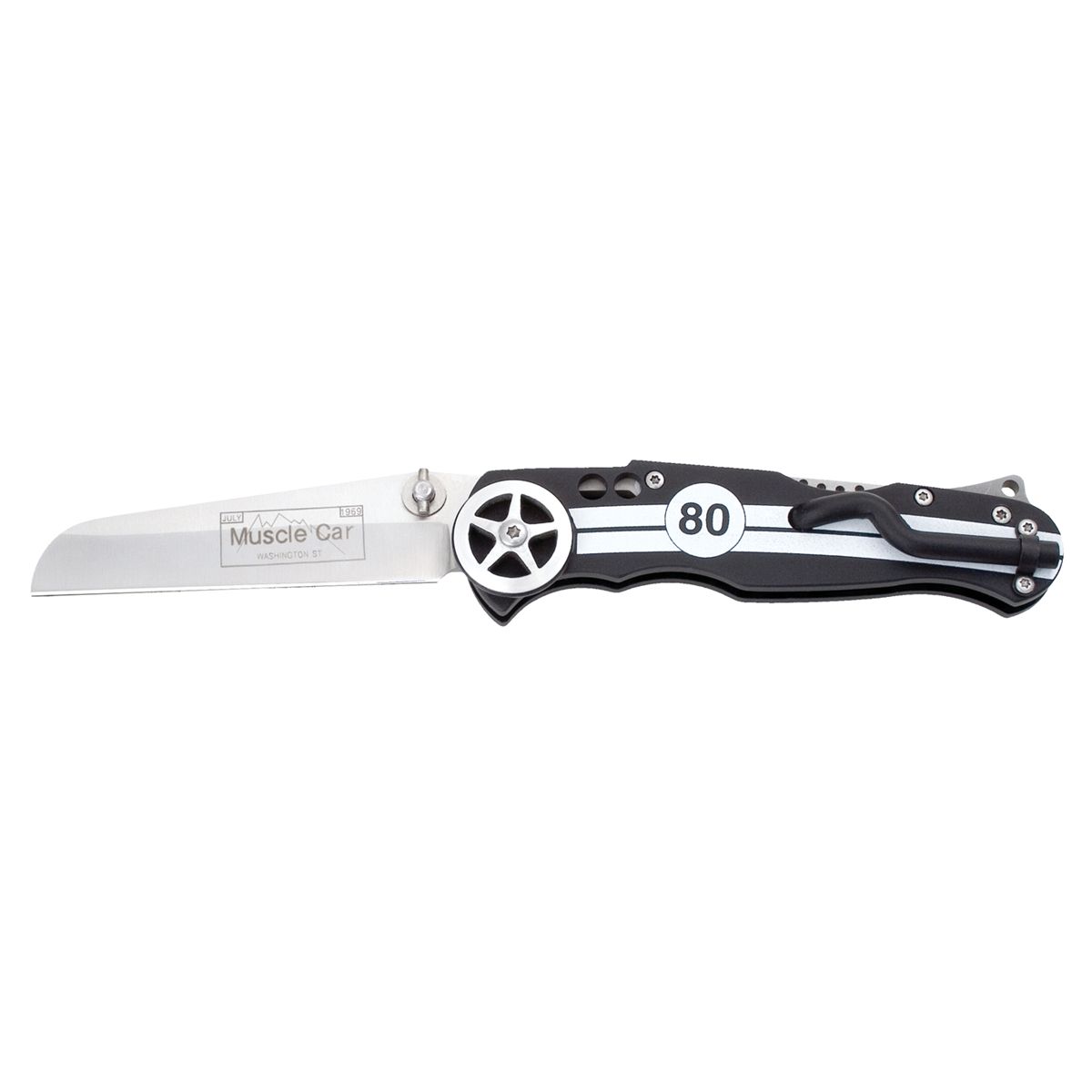 Fusion Muscle Car Theme Knife