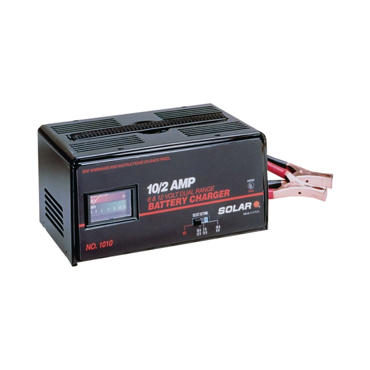 N/N Manual High-Rate Battery Charger 10/2 Amp, 6/12 Volt