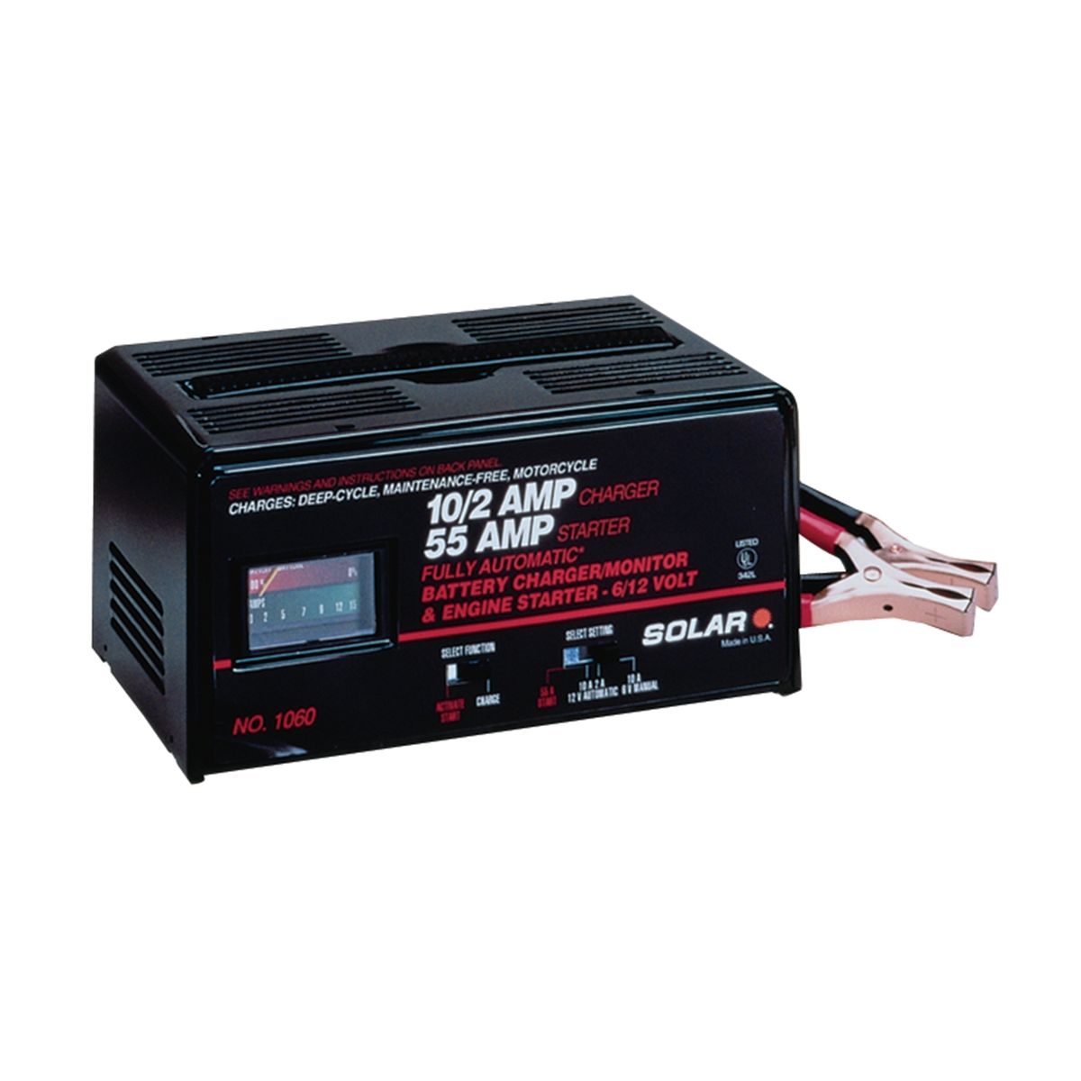 Portable Battery Charger 6/12 Volt - 10/10/2