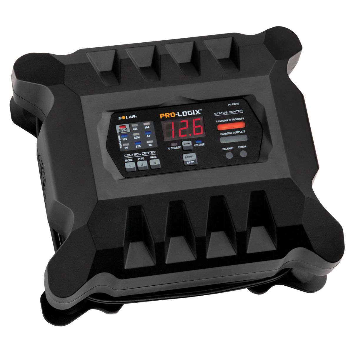 10 Amp 6/12V PRO-LOGIX Battery Chrgr, Boost, CEC