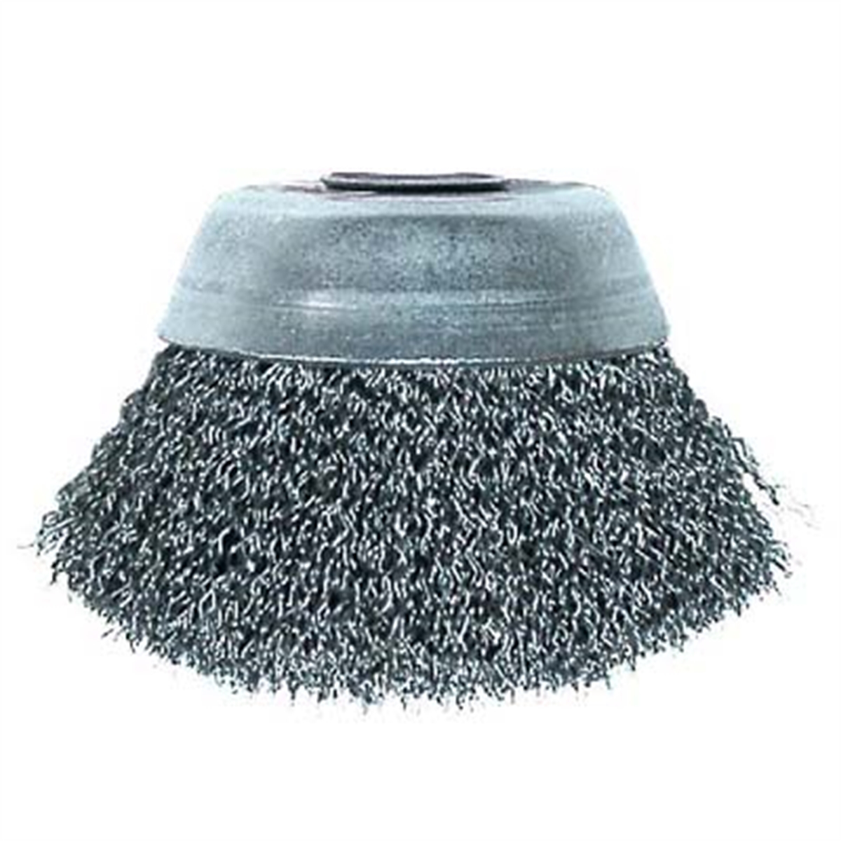 Crimped Wire Cup Brush - 3" x 5/8-11 Arbor .014 Wire