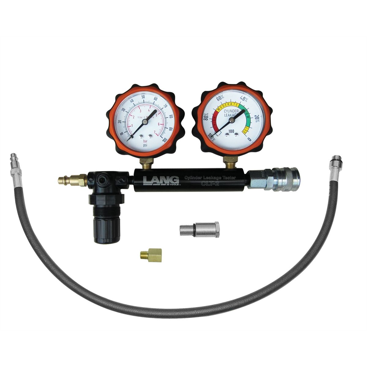 Cylinder Leak Detector & Engine Compression Tester Kit Leakage Test Set 