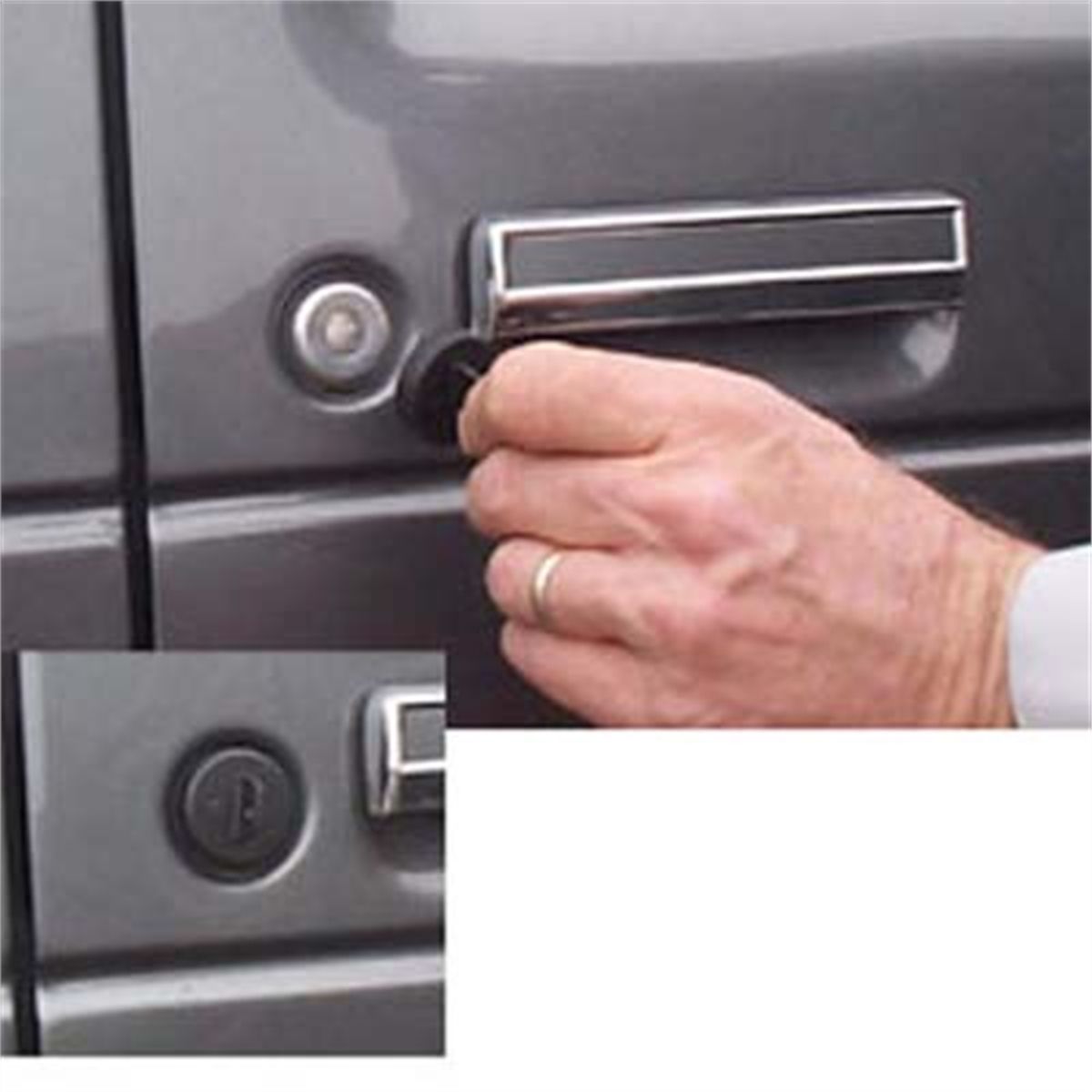 LockCap vehicle door lock covers