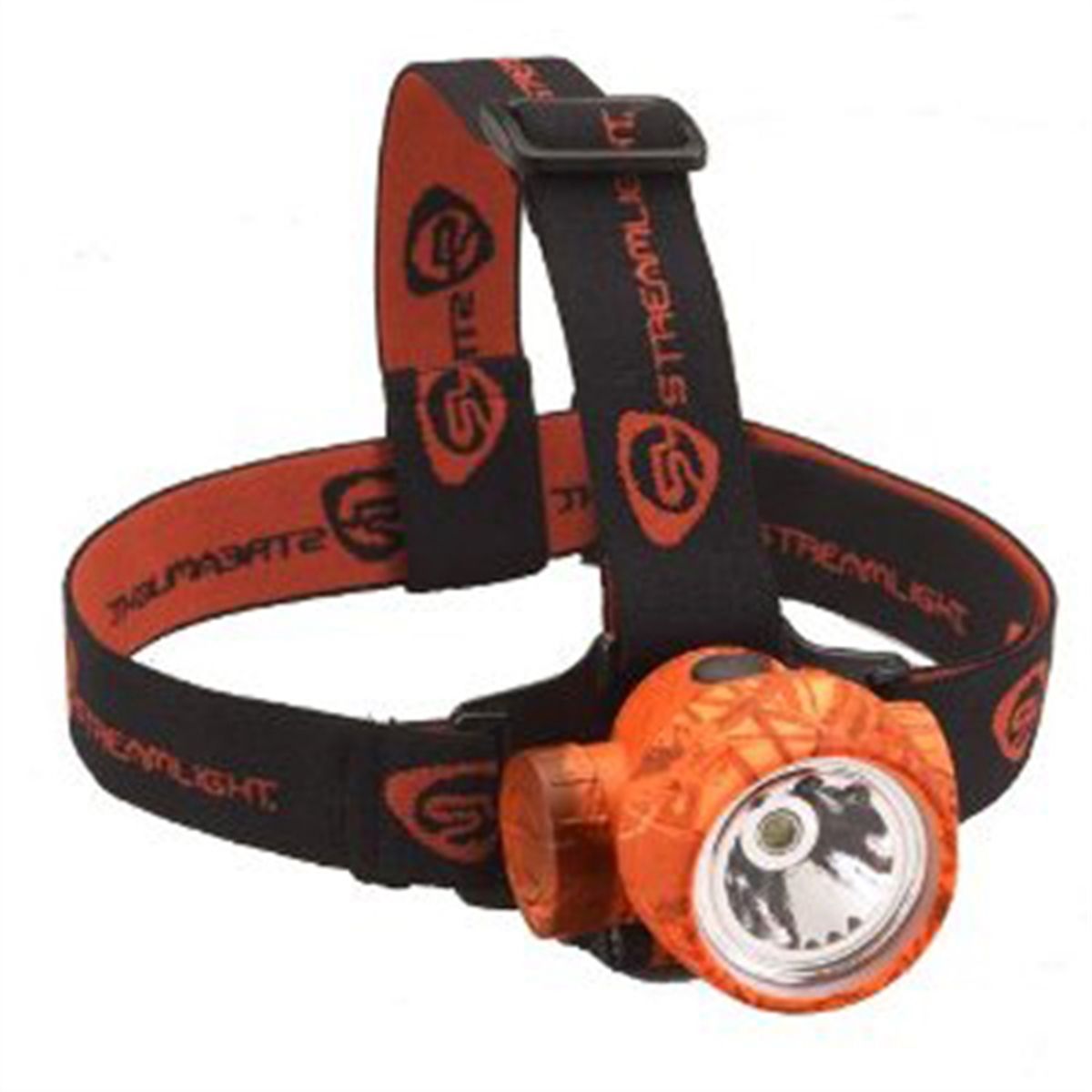 Trident HP LED Headlamp BuckMasters Series Blaze Orange Camo