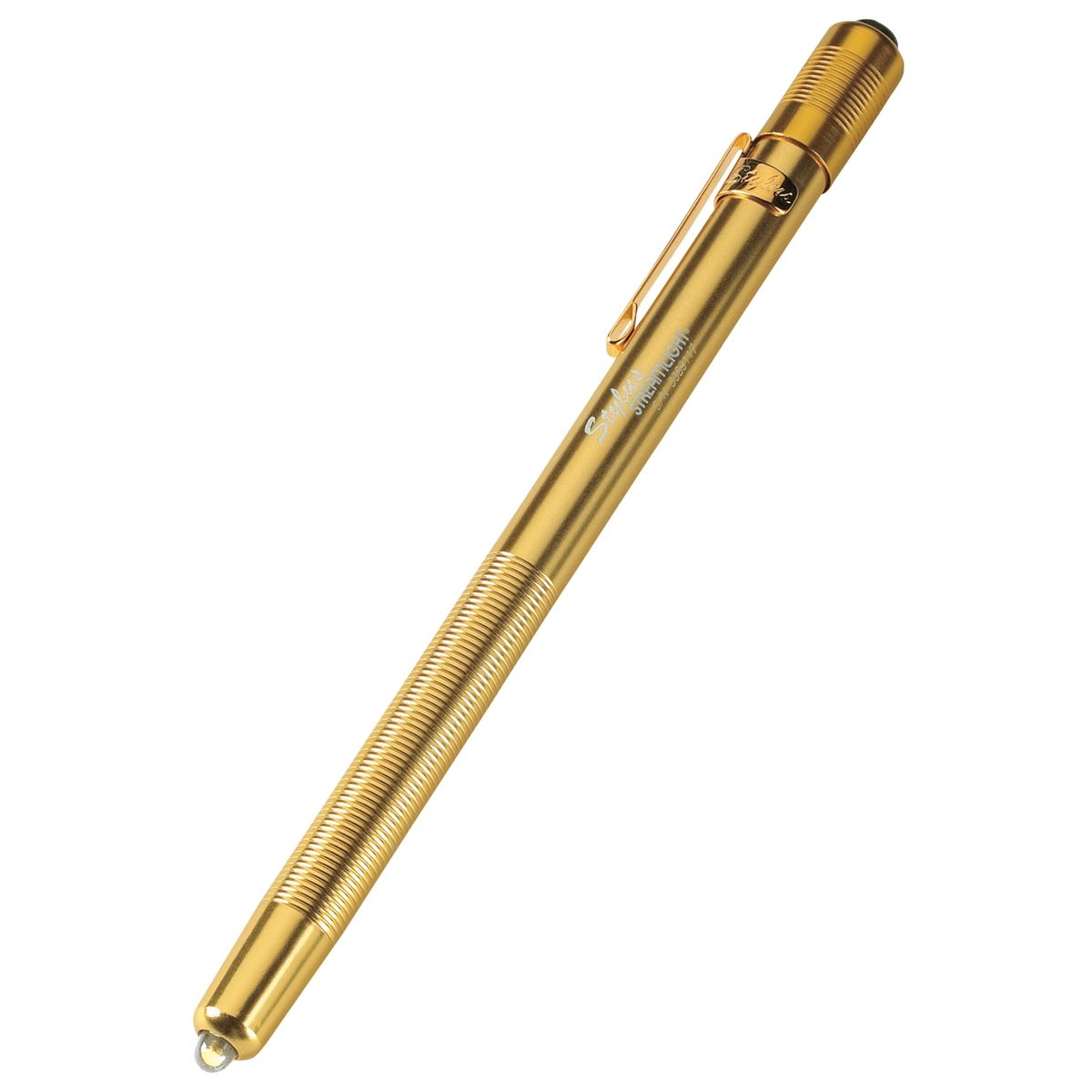 Stylus 3 Cell LED Light - Gold w/ White Bulb