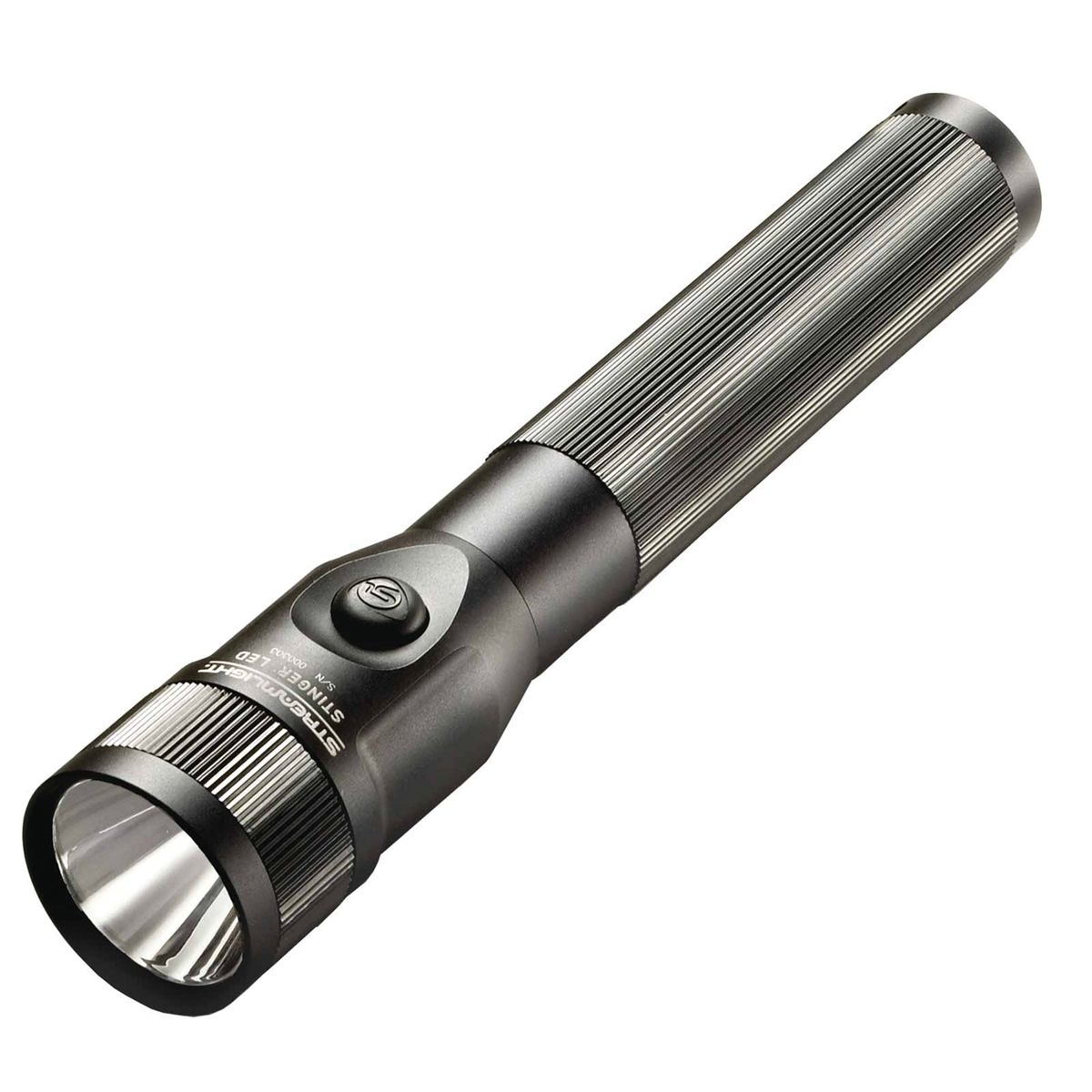 Stinger LED Rechargeable Flashlight w/ AC/DC Cords & 2 Holders