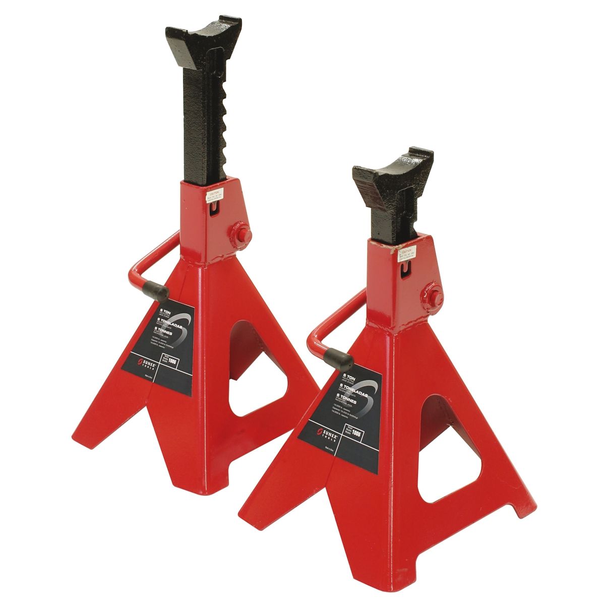 Ratcheting Jack Stands - 6 Ton Capacity