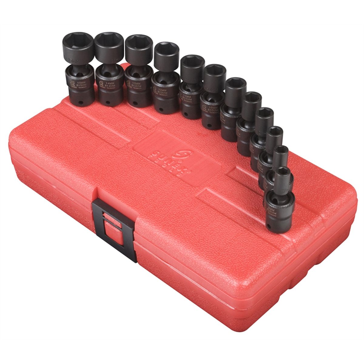 1/4 In Drive 6 Point Swivel Universal Flex Metric Impact Socket