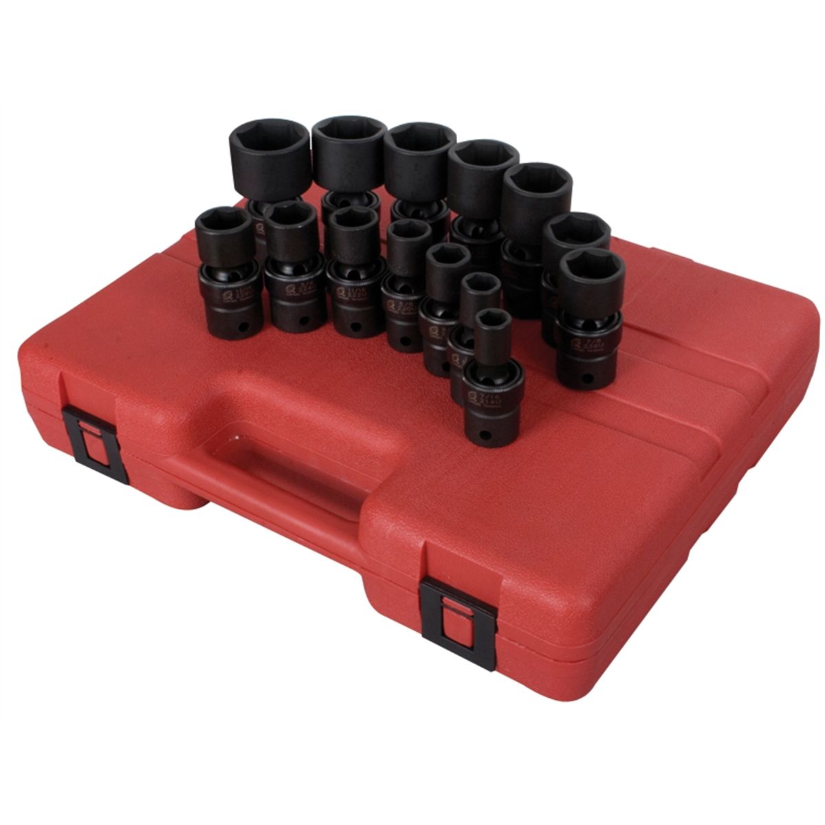 13 Piece 1/2 Drive Metric Universal Impact Socket Set