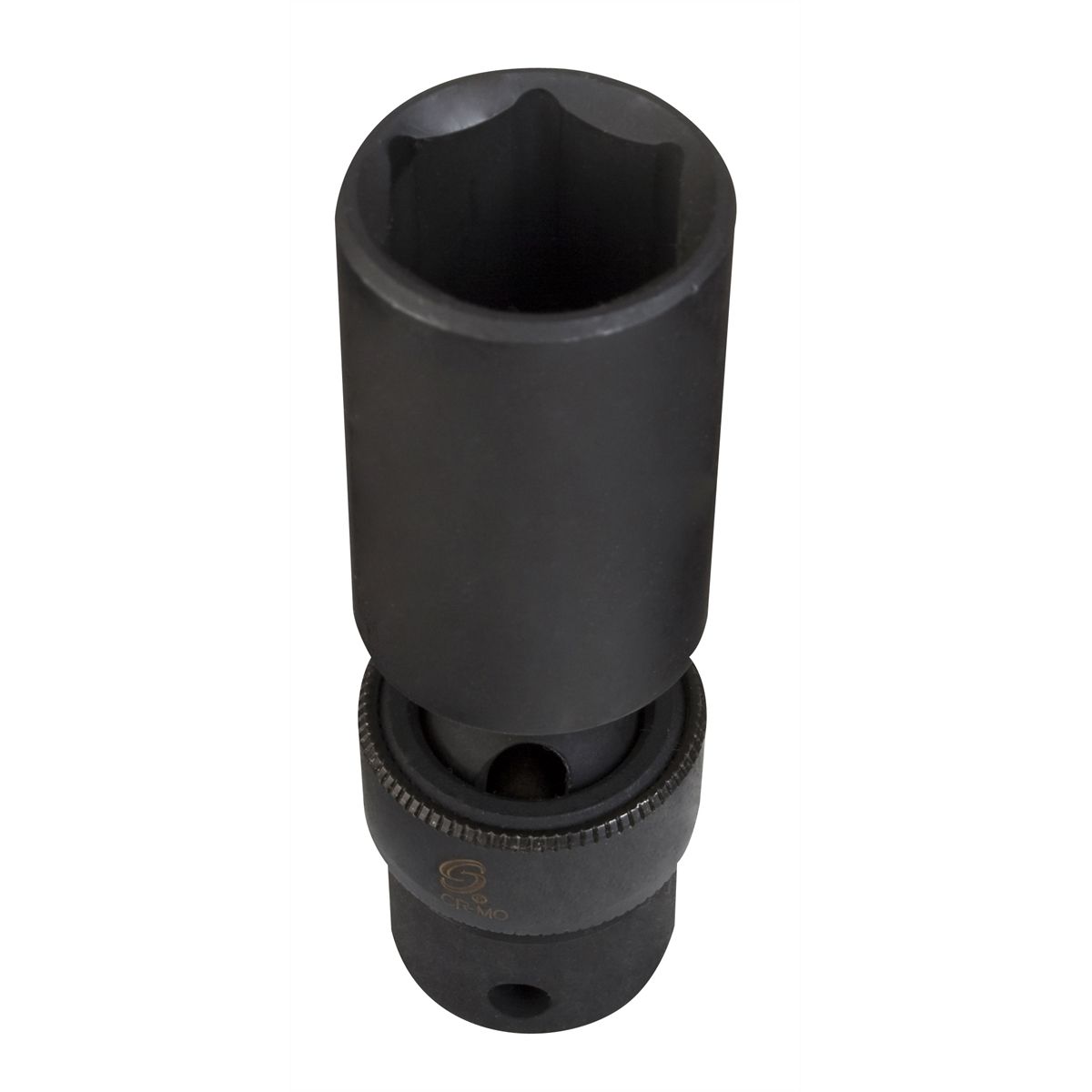 3/8 In Dr Impact Flex Socket, 6 Pt, Deep, 16mm