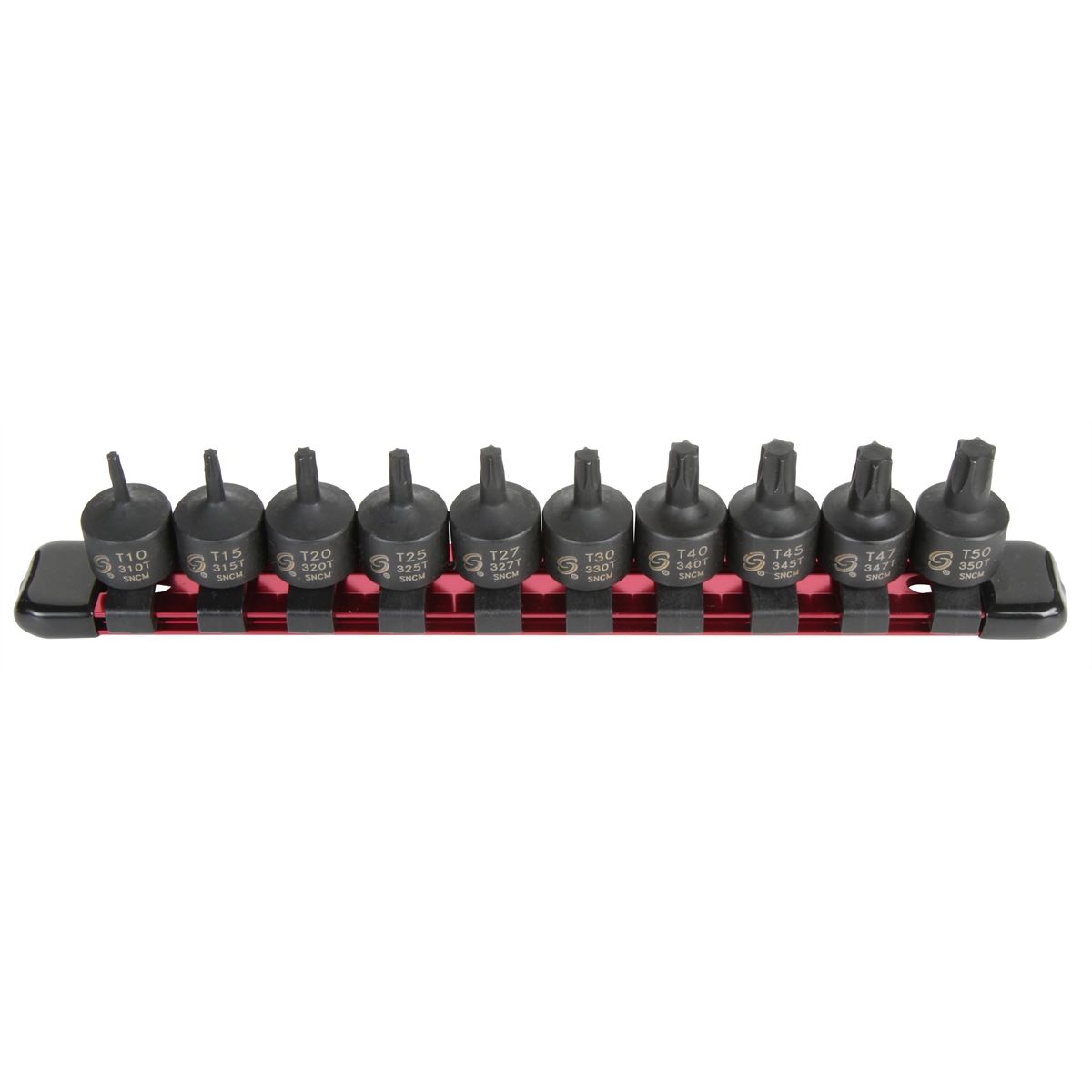 10PC 3/8\" STUB IMPACT STR BIT SET