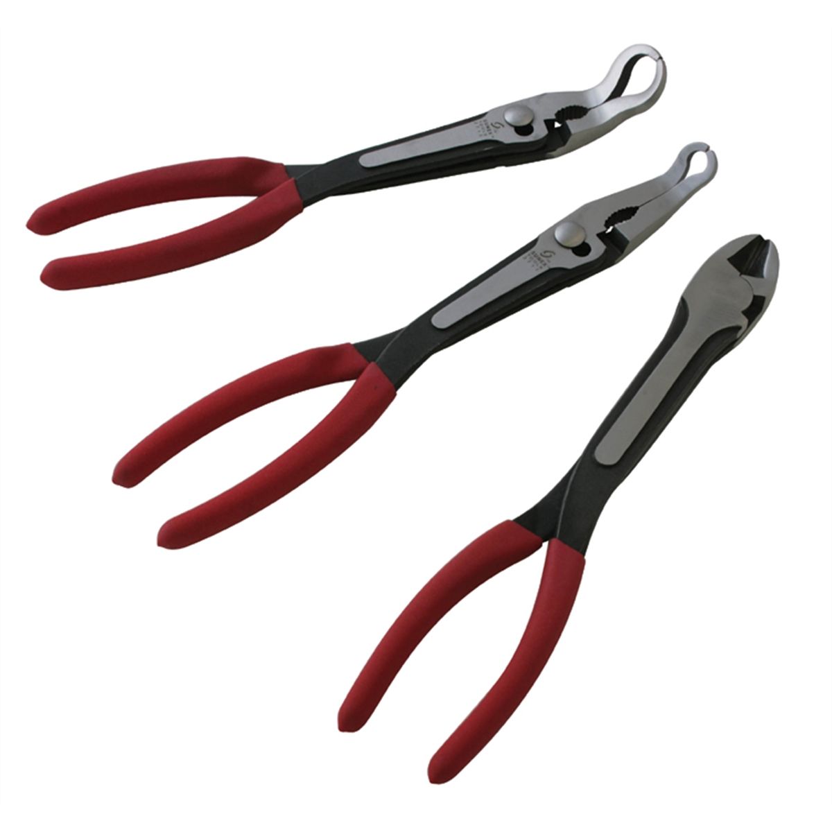 11 In Long Reach Pliers - 3 Pc Set