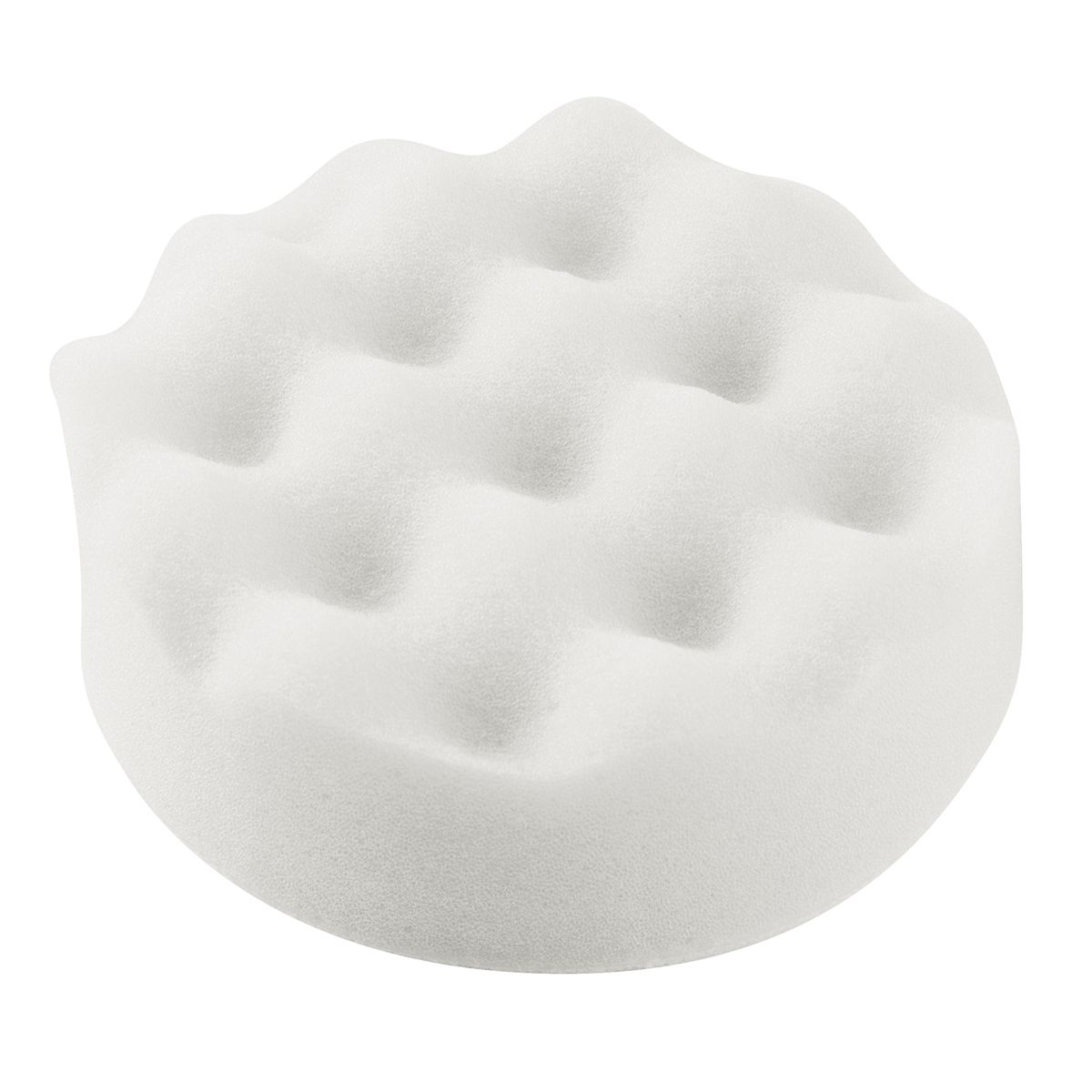 3\" Hook & Loop Polishing Pad White (For Compoundin