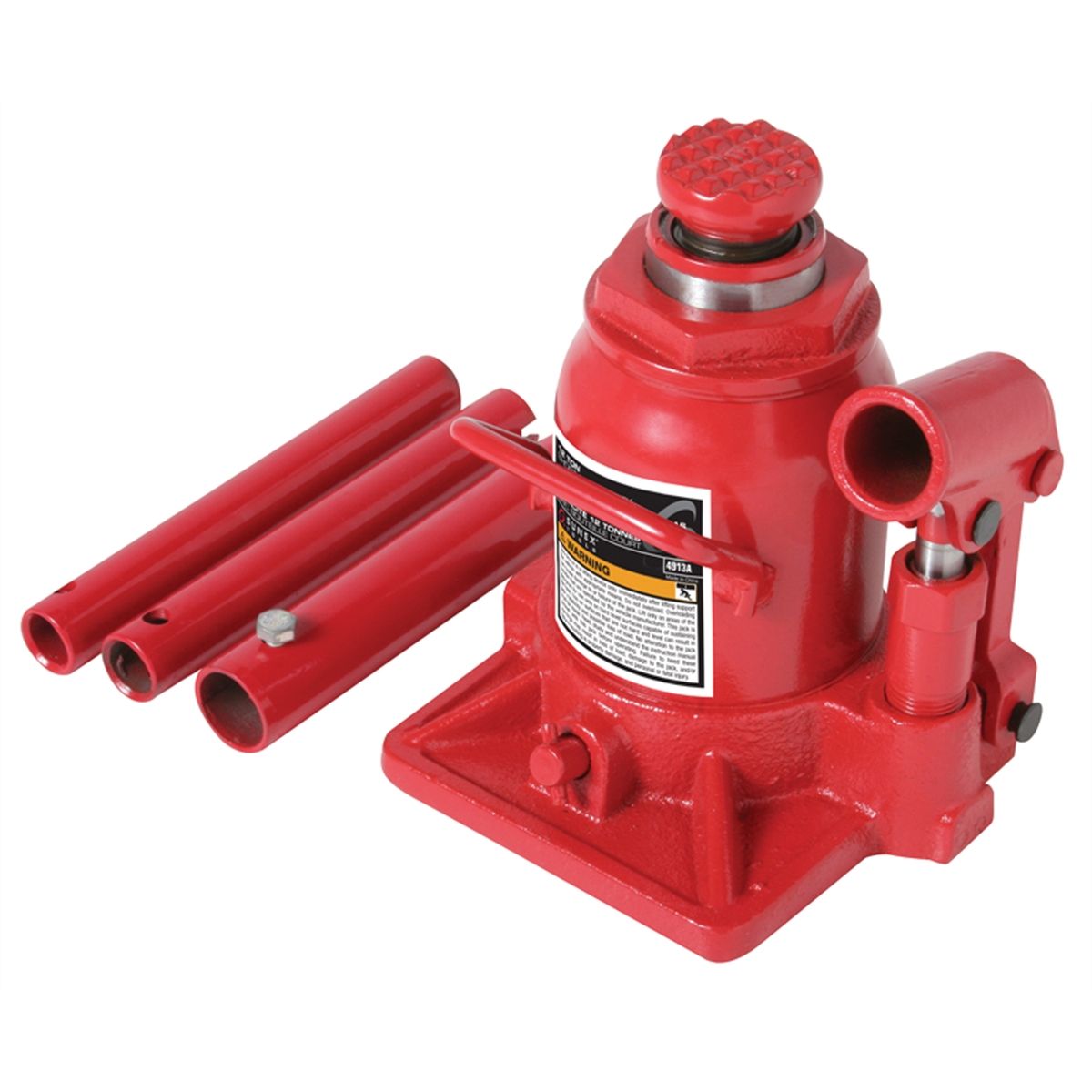 Sunex Tools | 4913A | Bottle Jack - Short 12 Ton